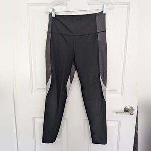 Athletic yoga leggings Athliesure Leggin Full Length Wide Waistband Medium Black